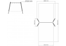 Rama huśtawki podwójnej "Heina"