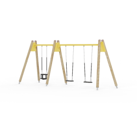 Rama huśtawki potrójnej "Eero"
