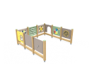 Zestaw paneli sesnoryczno-edukacyjnych