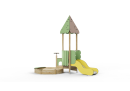 Piaskownica ze zjeżdżalnią "Ewa" 