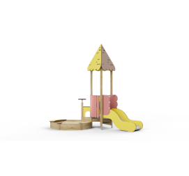 Piaskownica ze zjeżdżalnią "Ewa" 