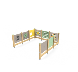 Zestaw paneli sesnoryczno-edukacyjnych